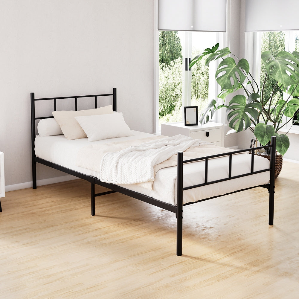 Bed Frame Single Metal Bed Frame SOL